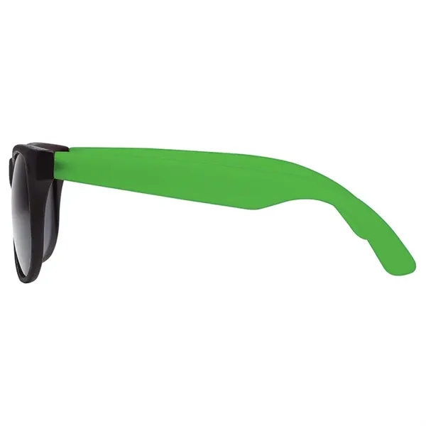 1.75" x 1.94" x 5.5" two-tone polypropylene sunglasses with matte finish... from ASI 67866 Logomark/Valumark / Valumark™