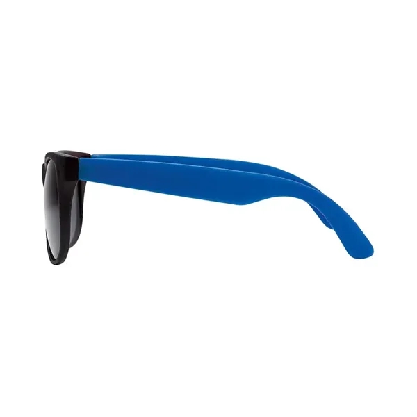 1.75" x 1.94" x 5.5" two-tone polypropylene sunglasses with matte finish... from ASI 67866 Logomark/Valumark / Valumark™