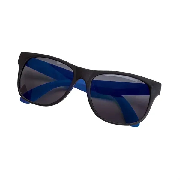 1.75" x 1.94" x 5.5" two-tone polypropylene sunglasses with matte finish... from ASI 67866 Logomark/Valumark / Valumark™