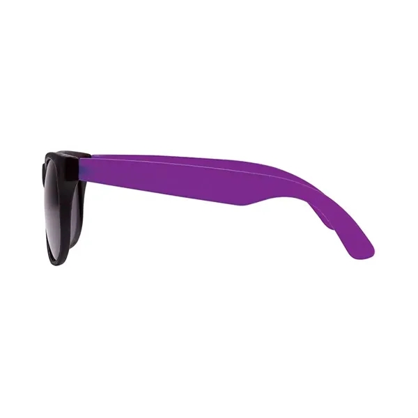 1.75" x 1.94" x 5.5" two-tone polypropylene sunglasses with matte finish... from ASI 67866 Logomark/Valumark / Valumark™