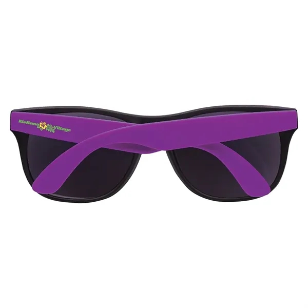 1.75" x 1.94" x 5.5" two-tone polypropylene sunglasses with matte finish... from ASI 67866 Logomark/Valumark / Valumark™