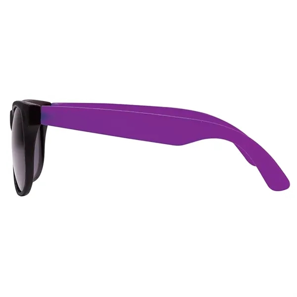 1.75" x 1.94" x 5.5" two-tone polypropylene sunglasses with matte finish... from ASI 67866 Logomark/Valumark / Valumark™