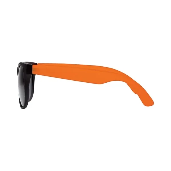 1.75" x 1.94" x 5.5" two-tone polypropylene sunglasses with matte finish... from ASI 67866 Logomark/Valumark / Valumark™