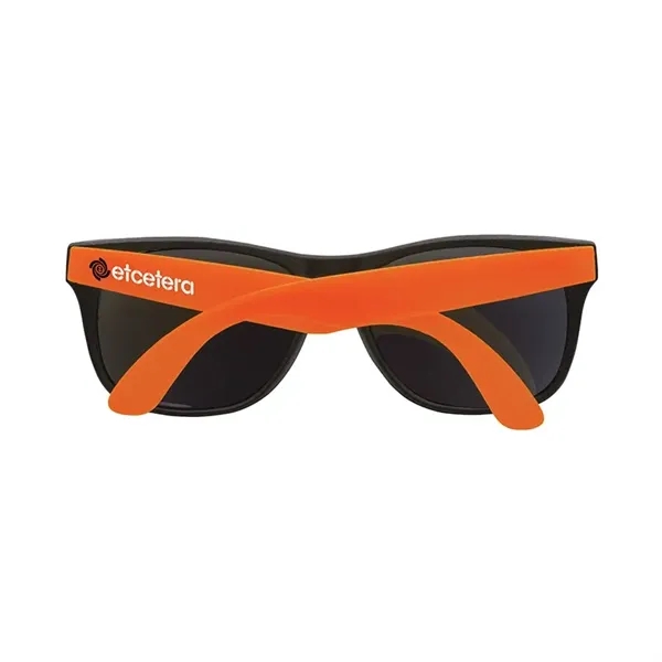 1.75" x 1.94" x 5.5" two-tone polypropylene sunglasses with matte finish... from ASI 67866 Logomark/Valumark / Valumark™