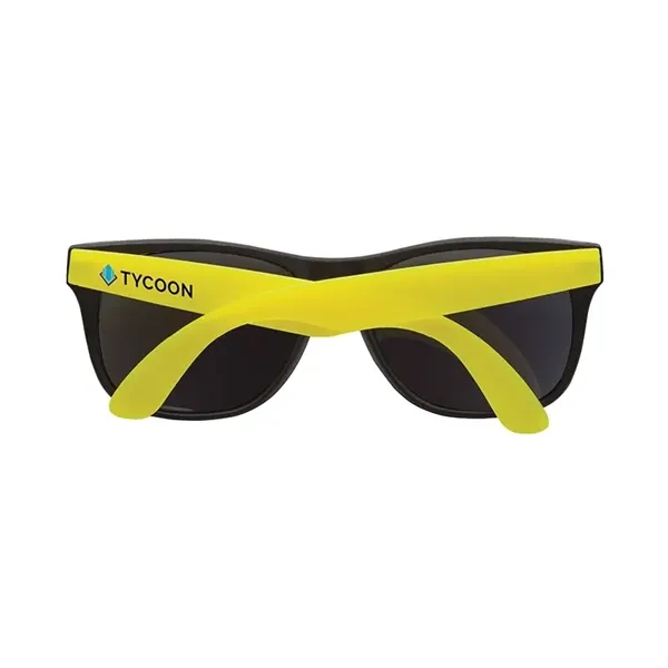 1.75" x 1.94" x 5.5" two-tone polypropylene sunglasses with matte finish... from ASI 67866 Logomark/Valumark / Valumark™