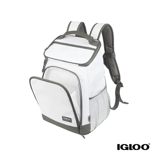 Igloo® MaxCold™ 24-Can RPET Top Grip Backpack Cooler... from ASI 67866 Logomark/Valumark