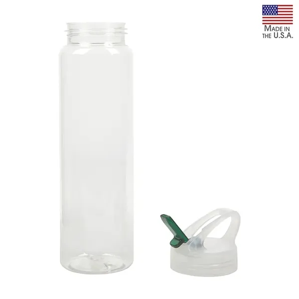 Santa Cruz 32 oz. PET Bottle with Flip Spout... from ASI 67866 Logomark/Valumark
