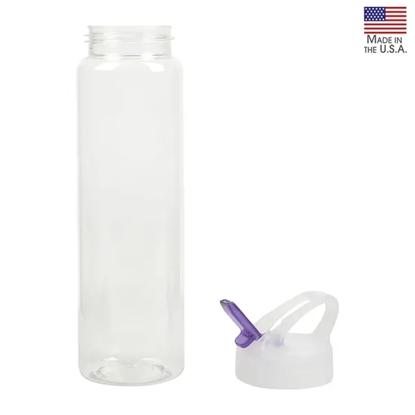 Santa Cruz 32 oz. PET Bottle with Flip Spout... from ASI 67866 Logomark/Valumark
