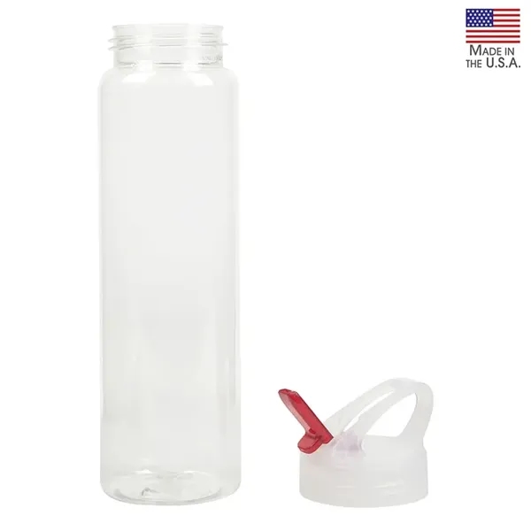 Santa Cruz 32 oz. PET Bottle with Flip Spout... from ASI 67866 Logomark/Valumark