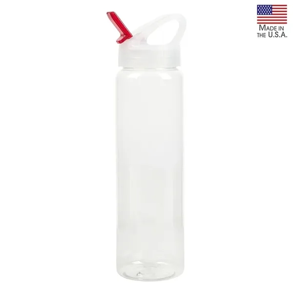 Santa Cruz 32 oz. PET Bottle with Flip Spout... from ASI 67866 Logomark/Valumark
