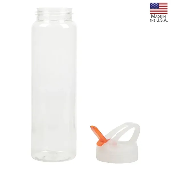 Santa Cruz 32 oz. PET Bottle with Flip Spout... from ASI 67866 Logomark/Valumark