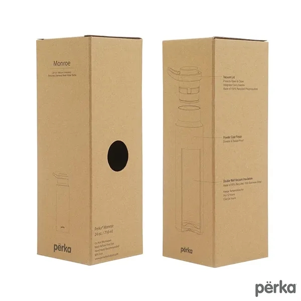 Perka® Monroe 24 oz. Double Wall Recycled Stainless Steel...... from ASI 67866 Logomark/Valumark
