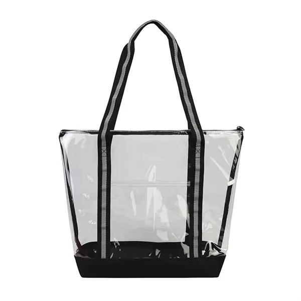 Capitola Clear TPU Zippered Tote... from ASI 67866 Logomark/Valumark