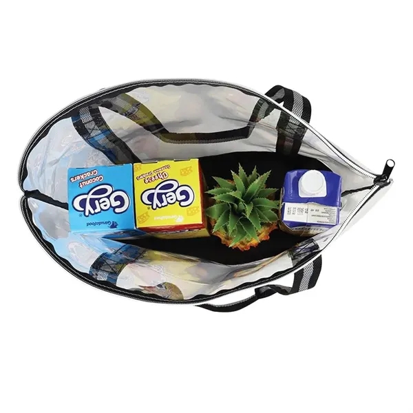 Capitola Clear TPU Zippered Tote... from ASI 67866 Logomark/Valumark