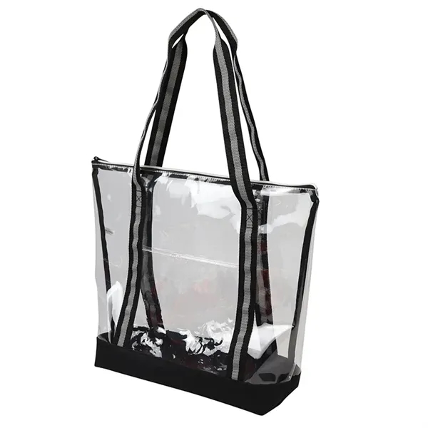 Capitola Clear TPU Zippered Tote... from ASI 67866 Logomark/Valumark