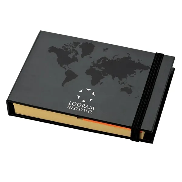 Bristol World Design Sticky Notes Book... from ASI 67866 Logomark/Valumark / Valumark™
