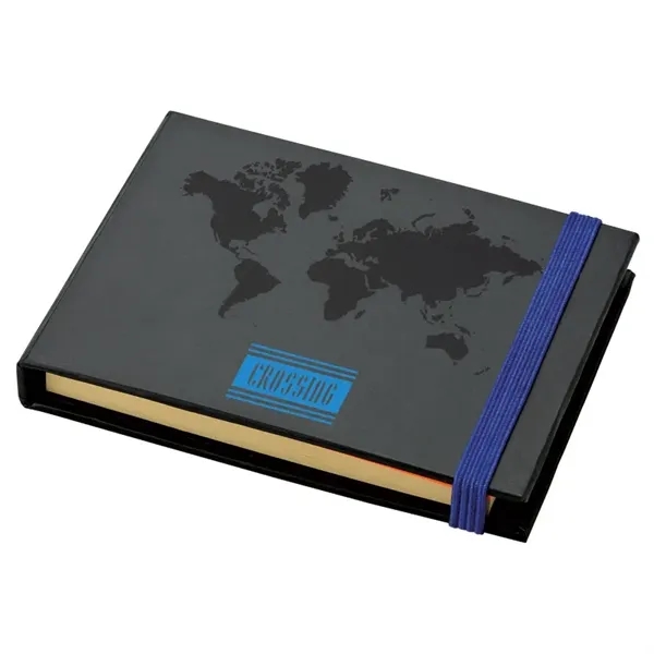 Bristol World Design Sticky Notes Book... from ASI 67866 Logomark/Valumark / Valumark™
