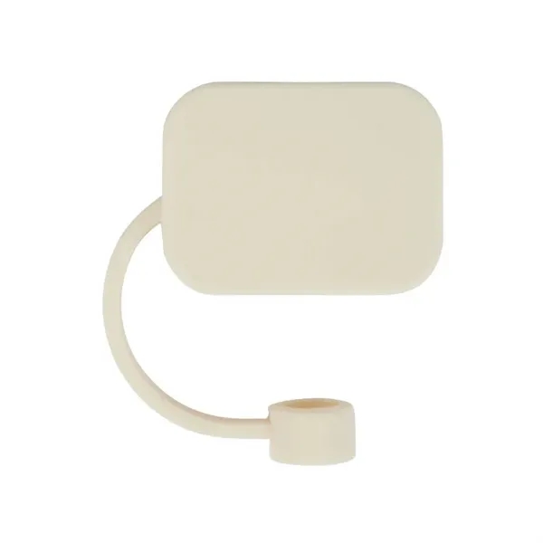 Morey Silicone Straw Topper... from ASI 67866 Logomark/Valumark