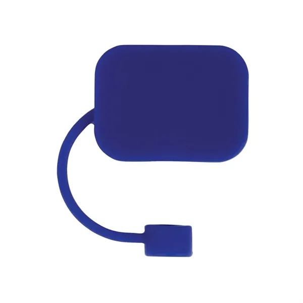 Morey Silicone Straw Topper... from ASI 67866 Logomark/Valumark