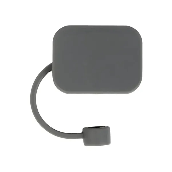 Morey Silicone Straw Topper... from ASI 67866 Logomark/Valumark
