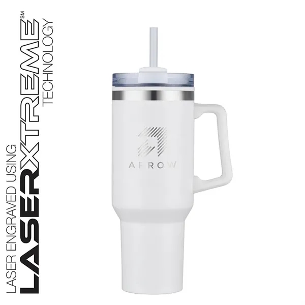 Connor 40 oz. Steel/PP Travel Mug... from ASI 67866 Logomark/Valumark
