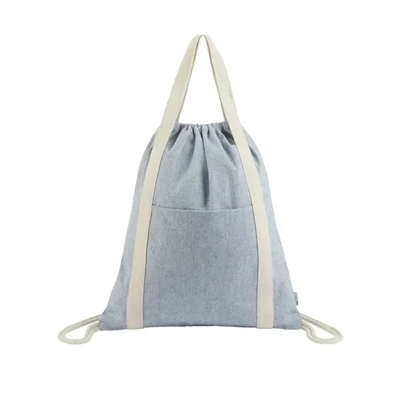 Renew II 9 oz. Recycled Cotton Drawstring Bag... from ASI 67866 Logomark/Valumark
