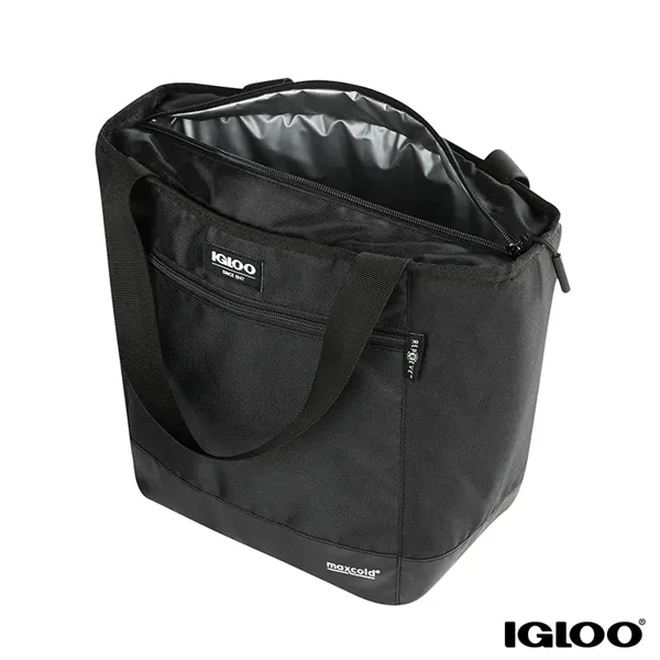 Igloo® MaxCold® Evergreen 16-Can RPET Cooler Tote... from ASI 67866 Logomark/Valumark