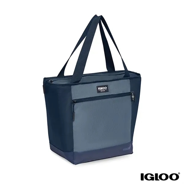 Igloo® MaxCold® Evergreen 16-Can RPET Cooler Tote... from ASI 67866 Logomark/Valumark