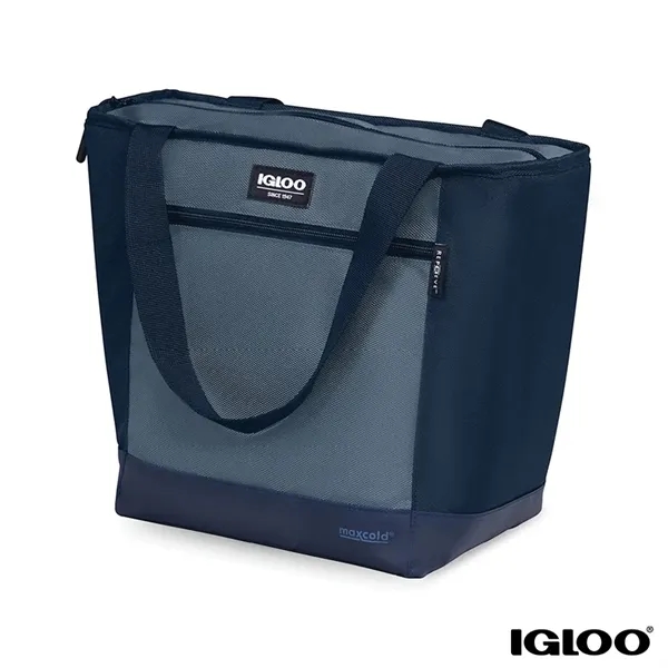 Igloo® MaxCold® Evergreen 16-Can RPET Cooler Tote... from ASI 67866 Logomark/Valumark