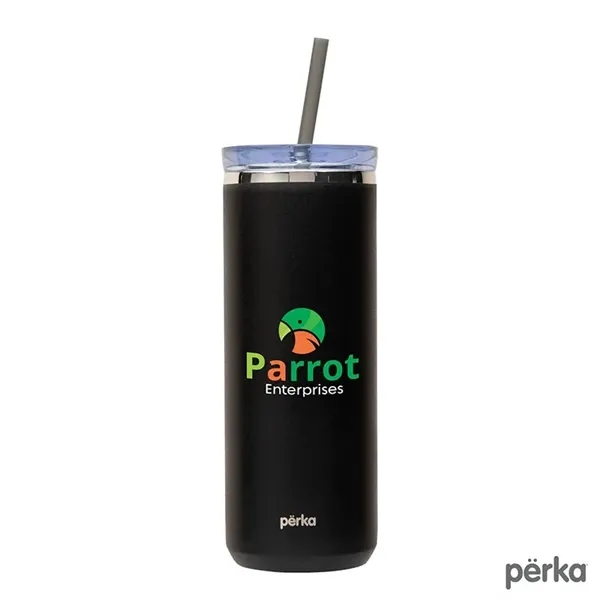 Perka® Trent 18 oz. Double Wall, Stainless Steel Hot/Cold...... from ASI 67866 Logomark/Valumark