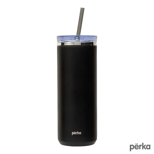Perka® Trent 18 oz. Double Wall, Stainless Steel Hot/Cold...... from ASI 67866 Logomark/Valumark