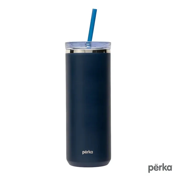 Perka® Trent 18 oz. Double Wall, Stainless Steel Hot/Cold...... from ASI 67866 Logomark/Valumark