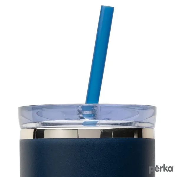 Perka® Trent 18 oz. Double Wall, Stainless Steel Hot/Cold...... from ASI 67866 Logomark/Valumark