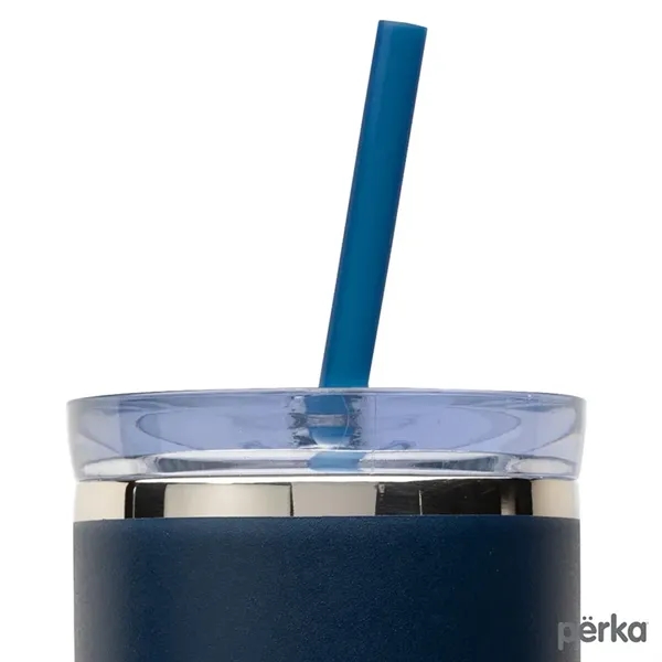 Perka® Trent 18 oz. Double Wall, Stainless Steel Hot/Cold...... from ASI 67866 Logomark/Valumark