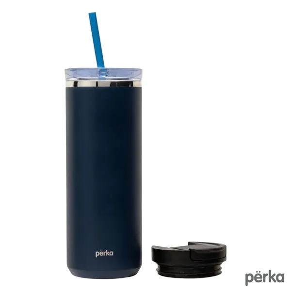 Perka® Trent 18 oz. Double Wall, Stainless Steel Hot/Cold...... from ASI 67866 Logomark/Valumark