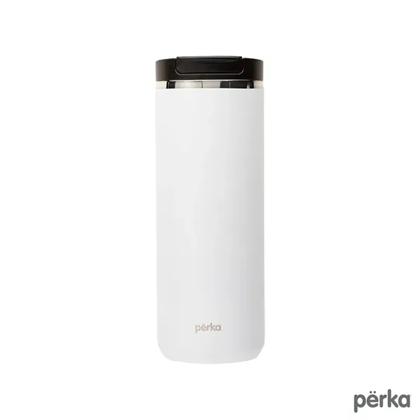 Perka® Trent 18 oz. Double Wall, Stainless Steel Hot/Cold...... from ASI 67866 Logomark/Valumark