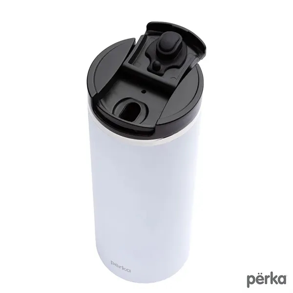 Perka® Trent 18 oz. Double Wall, Stainless Steel Hot/Cold...... from ASI 67866 Logomark/Valumark