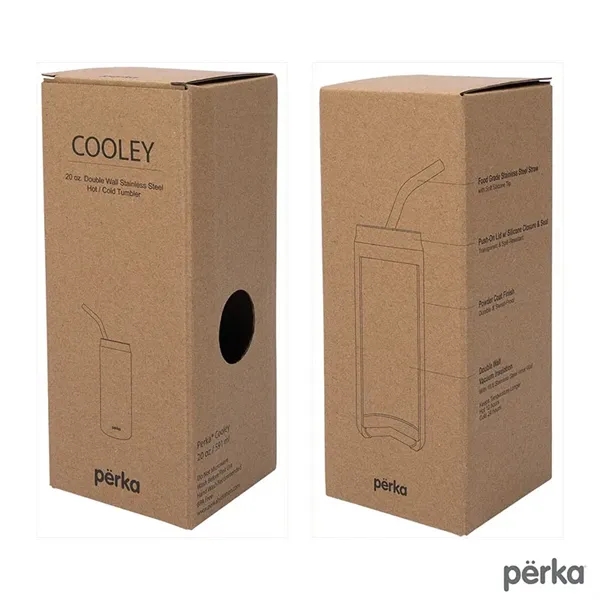 Perka® Cooley 20 oz. Vacuum Insulated Hot/Cold Tumbler... from ASI 67866 Logomark/Valumark