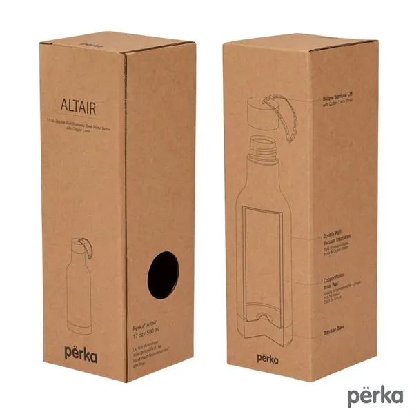 Perka® Altair 17 oz. Double Wall, Stainless Steel Water B...... from ASI 67866 Logomark/Valumark