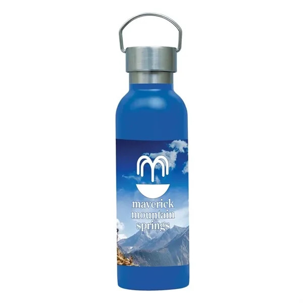 2.88" x 9.5" x 2.88" single-wall stainless steel bottle; 28 oz.... from ASI 67866 Logomark/Valumark