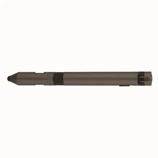 7-in-1 utility pen with compass, LED light, ballpoint pen, capacitive stylus,... from ASI 67866 Logomark/Valumark / Valumark™