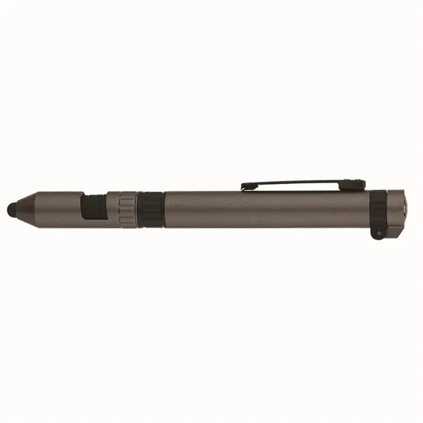 7-in-1 utility pen with compass, LED light, ballpoint pen, capacitive stylus,... from ASI 67866 Logomark/Valumark / Valumark™
