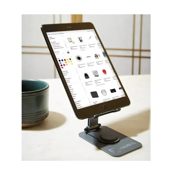 Trudy Adjustable Phone Stand... from ASI 67866 Logomark/Valumark