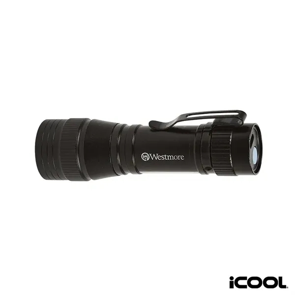 iCOOL® Woodland Mini Rechargeable Tactical Flashlight... from ASI 67866 Logomark/Valumark