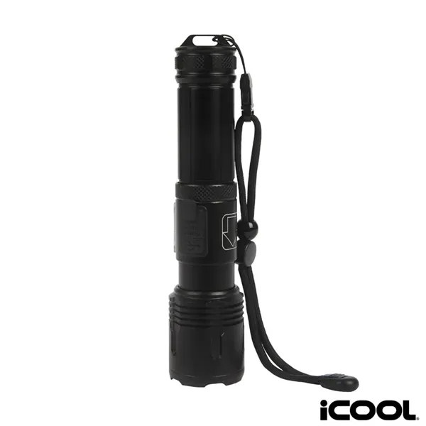 iCOOL® Longmont Rechargeable 1000-Lumen Aluminum Tactical...... from ASI 67866 Logomark/Valumark