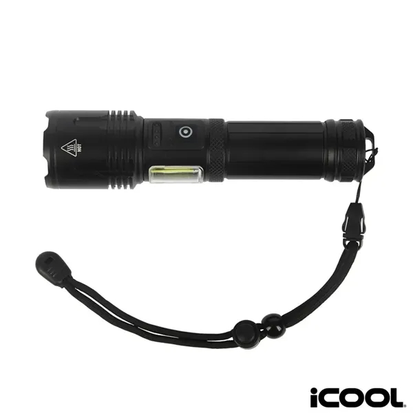 iCOOL® Longmont Rechargeable 1000-Lumen Aluminum Tactical...... from ASI 67866 Logomark/Valumark