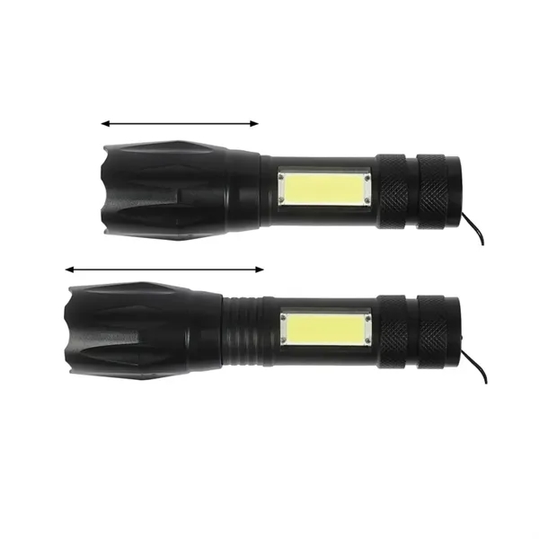 Reyes Reyes Rechargeable 150-Lumen Flashlight... from ASI 67866 Logomark/Valumark