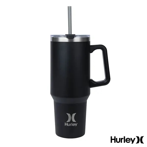Hurley® Oasis 40 oz. Vacuum Insulated Travel Mug... from ASI 67866 Logomark/Valumark