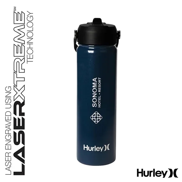 Hurley® Oasis 20 oz. Vacuum Insulated Water Bottle... from ASI 67866 Logomark/Valumark