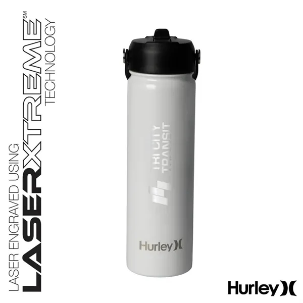 Hurley® Oasis 20 oz. Vacuum Insulated Water Bottle... from ASI 67866 Logomark/Valumark